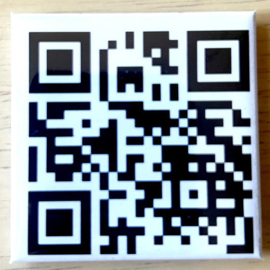 2"x2" Custom QR Code & Personalized Business Advertisement Magnet