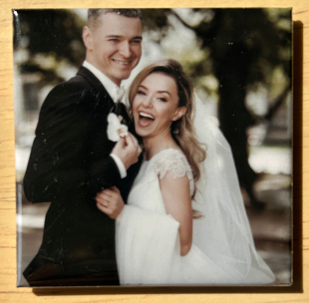 2" x 2" Custom Wedding Magnets – Memories That Stick