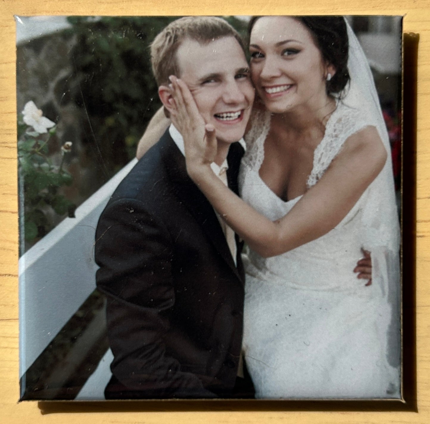 2" x 2" Custom Wedding Magnets – Memories That Stick