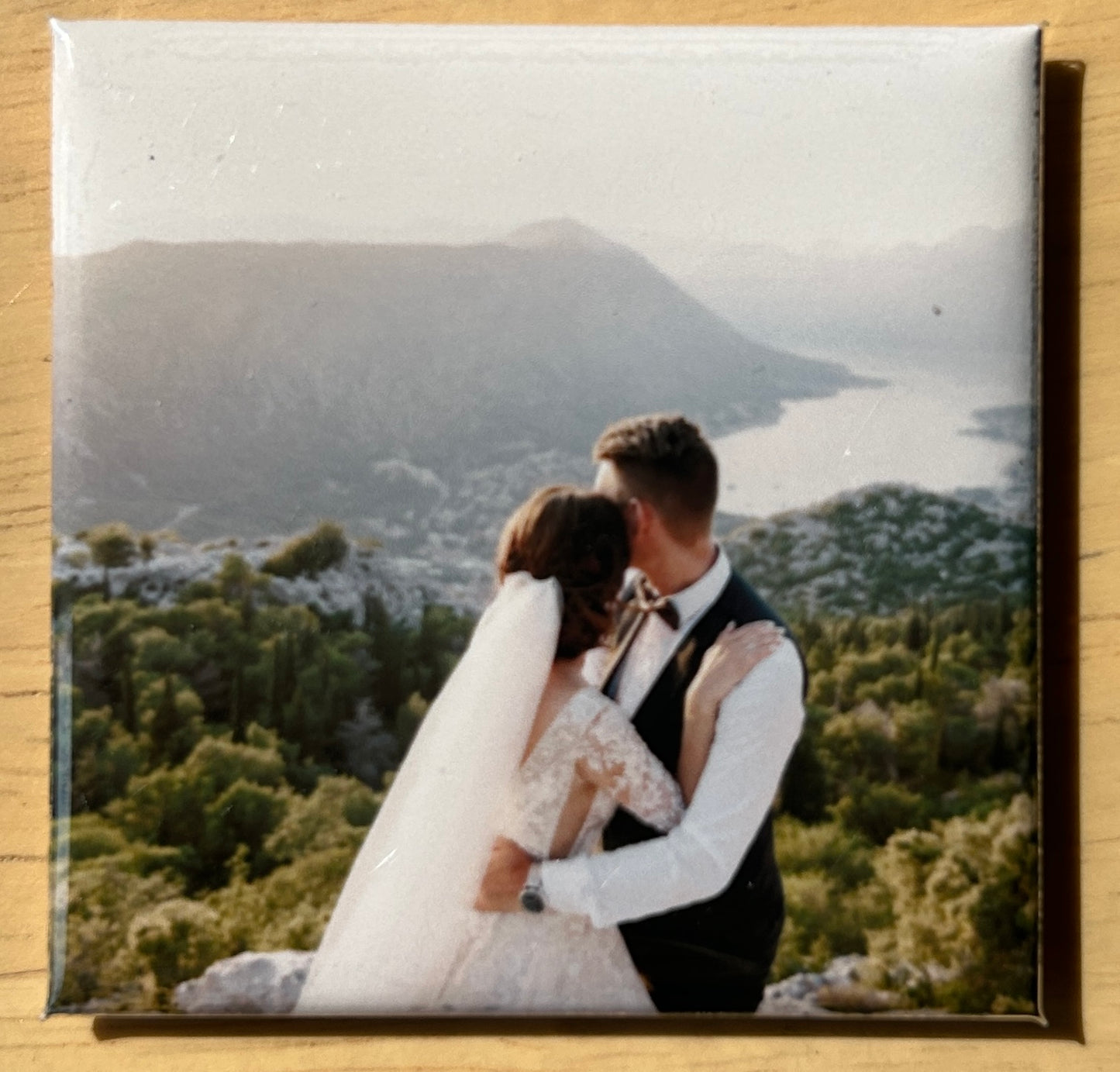 2" x 2" Custom Wedding Magnets – Memories That Stick