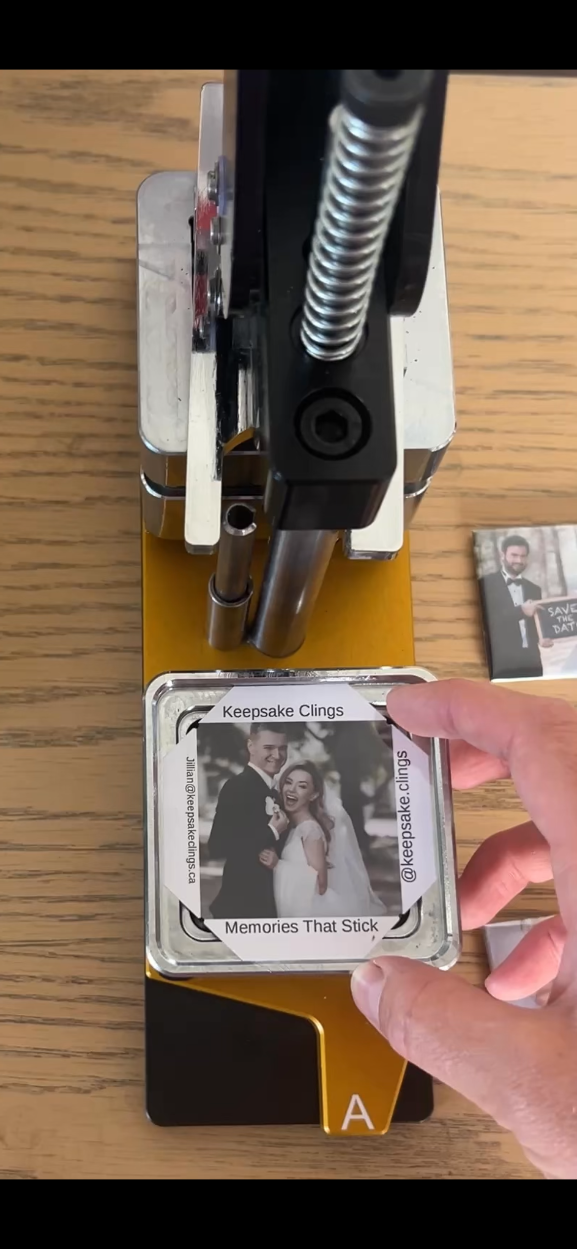 On-Site Custom Magnet Printing for Events | Weddings, Corporate, Parties, Markets