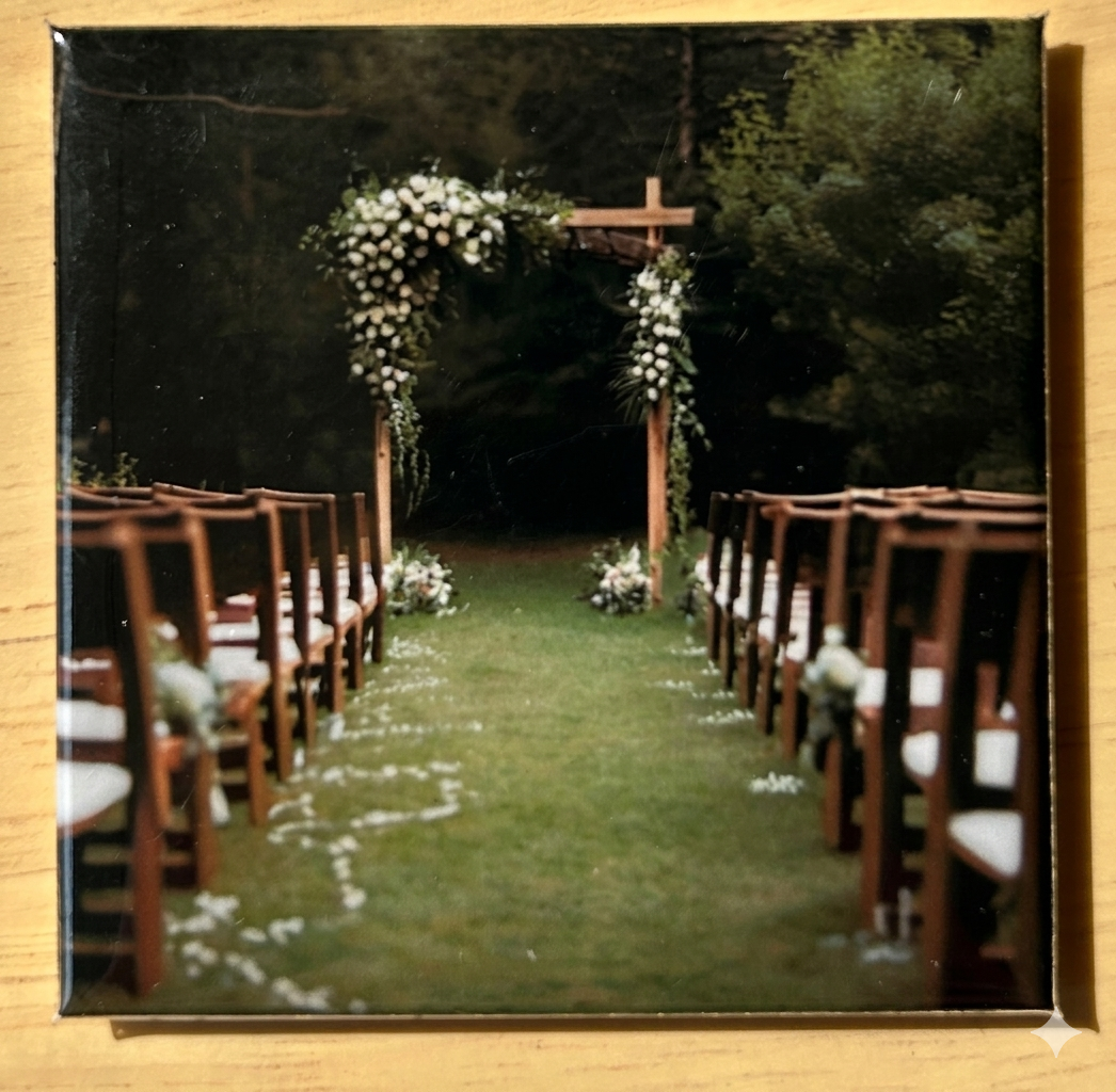 2" x 2" Custom Wedding Magnets – Memories That Stick